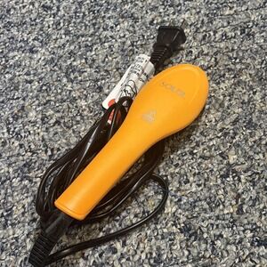 Soleil Hair Tools Mini Heat Brush Straightener in the color Apricot